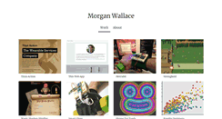 Desktop Screenshot of morganwallace.com