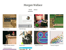 Tablet Screenshot of morganwallace.com